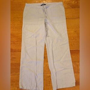 Chadwicks Women's Light Gray Wide Leg Pants